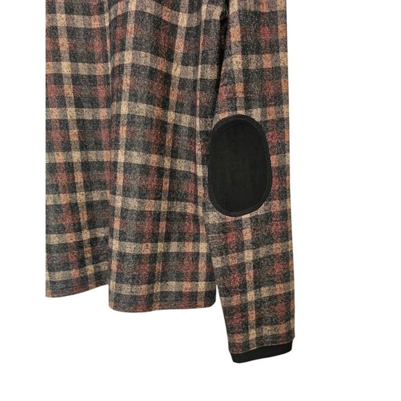 Women's - Arista Equestrian Rustica Sashay Plaid V-Neck Sweater, Size XX Large - Picture 8 of 8